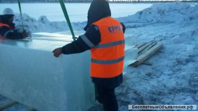 Специалист для заготовки и монтажа ледовых блоков