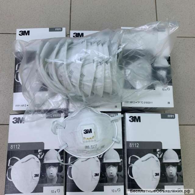 Полумаска респиратор 3М8112