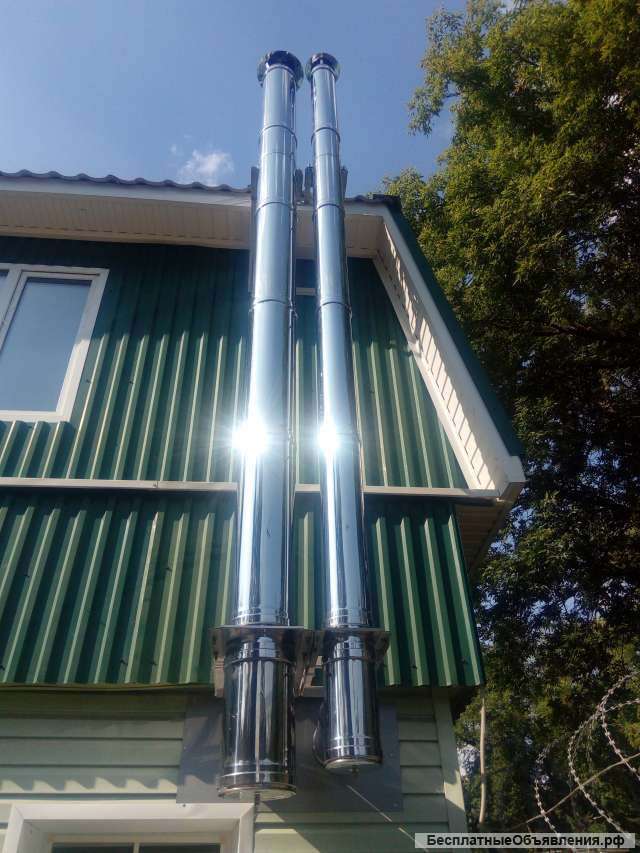 Монтаж дымоходов в Воронеже