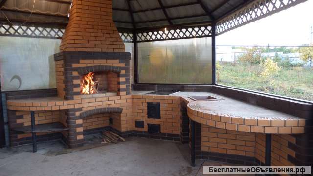 Кирпичные печи и камины