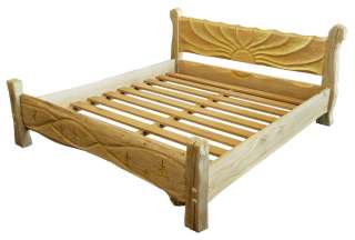 Дубовая двухспальная кровать