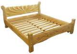 Дубовая двухспальная кровать