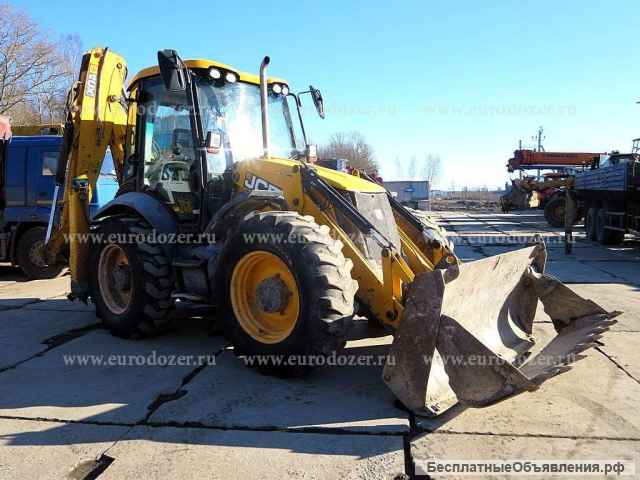 Экскаватор-погрузчик JCB 4CX, 2011 г, 9000 м/ч