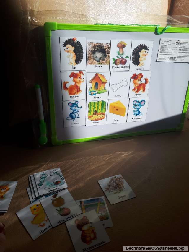 Развивающая игра на магнитах