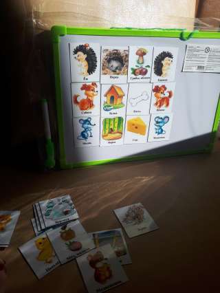 Развивающая игра на магнитах