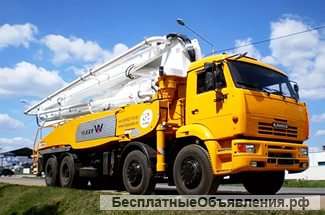 Услуги, аренда, заказ автобетононасоса