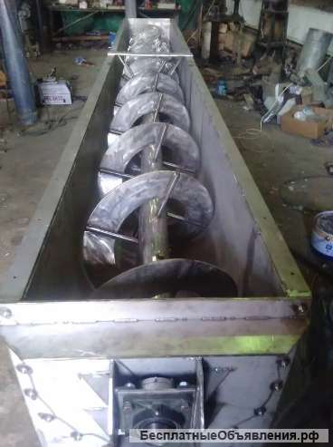 Конвейер винтовой из нержавеющей стали