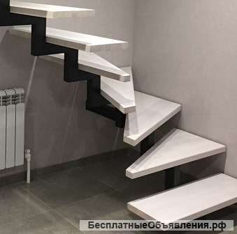 Ступени из массива кавказского бука