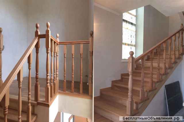 Ступени из массива кавказского бука