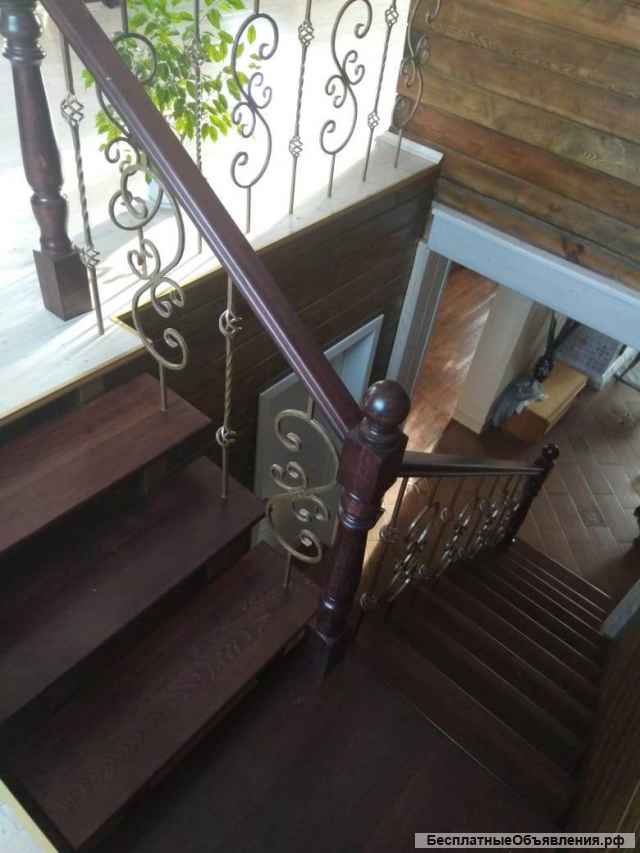 Ступени из массива кавказского бука