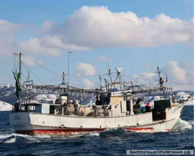 Вакансии на рыболовной шхуне