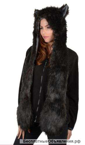 Зимне шапки-животные