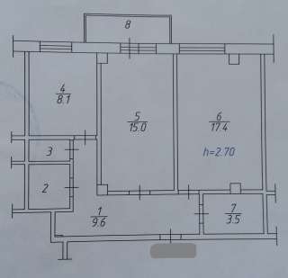 2-к квартиры Киренского 2И
