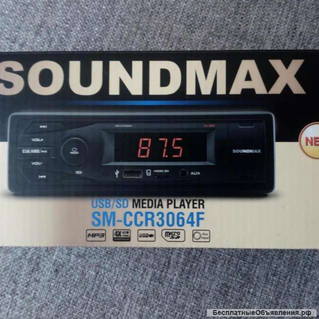 Автопроигрыватель Soundmax SM-CCR3064F