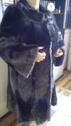 Шуба из мутона