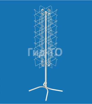 Стойка вращающаяся напольная под колготы (20 ячеек)
