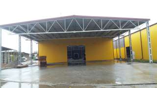 Виробничі каркасні ангари від виробника
