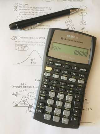 Финансовый калькулятор BA II Plus для экзамена CFA
