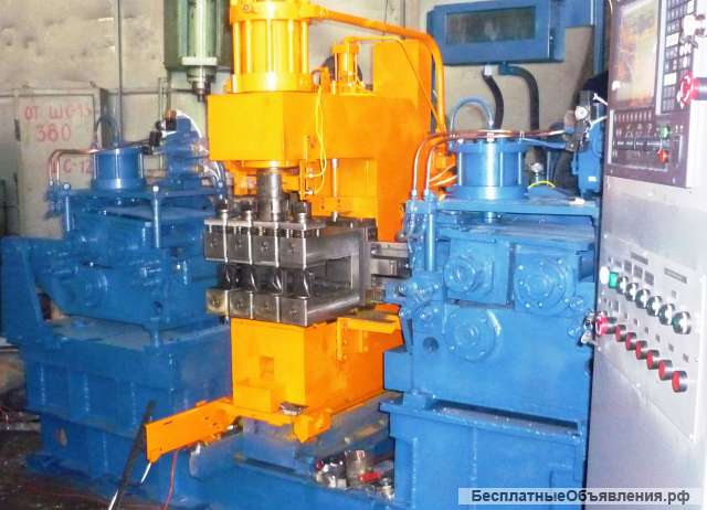 Пресс гидравлический с ЧПУ для пробивки отверстий в уголках, швеллерах