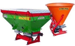 Разбрасыватель удобрений РУМ 800-1200л Strumyk Польша (двухдисковый)