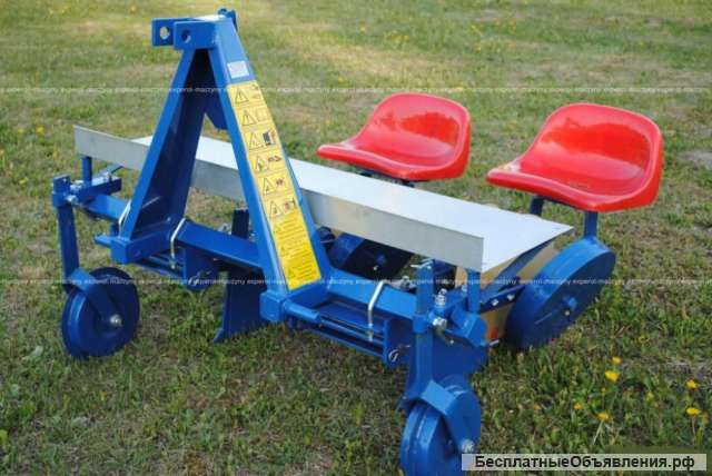 Рассадопосадочная машина 2-х 4-х рядная D-POL, навесная