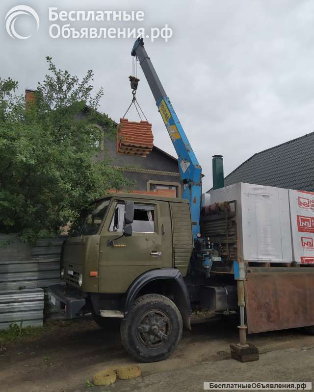 Услуги камаз манипулятор