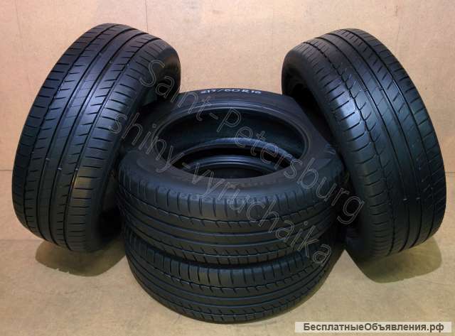 215 60 R16 летние шины 4шт