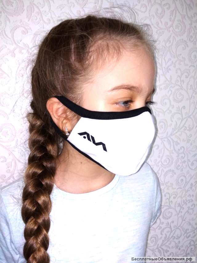 Маска многоразовая тканевая