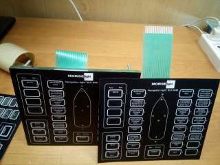 Изготовление (ремонт) мембранных, пленочных клавиатур и приборных лицевых панелей