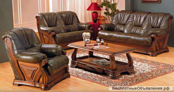 Диваны из итальянской кожи, ткани и кожзама