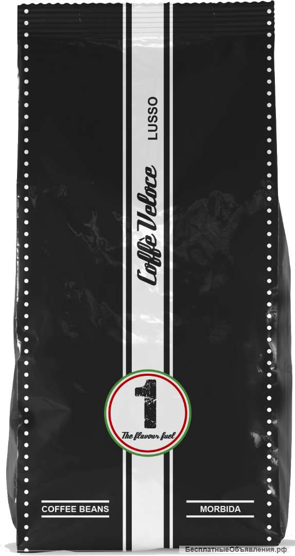Кофе зерновой Caffe Veloce Lusso, 1 кг