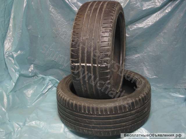 215 45 R17 летние шины 2шт