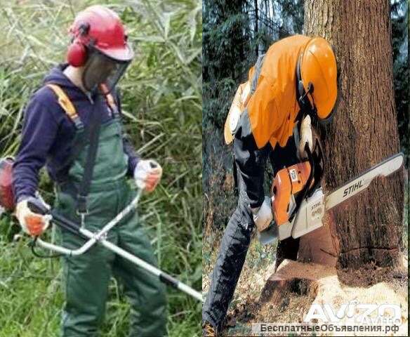 Покос травы, расчистка участков