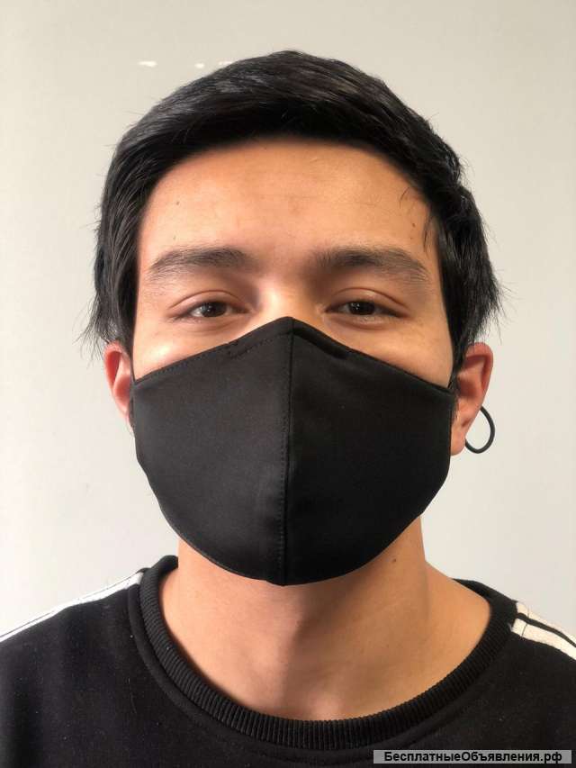 Защитная тканевая маска с фильтром