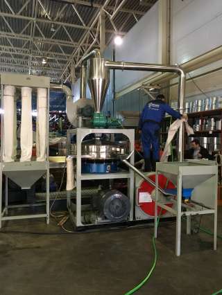 Мельницу для Пвд, пнд, лпвд, пп, пэ, абс, пс, пвх, пластик, пластмасса, полимеры, пленка, пен