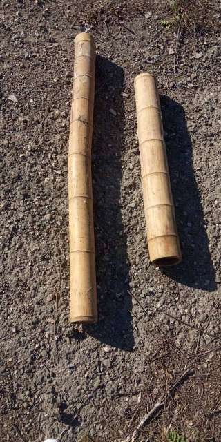 Ствол бамбука, изделия