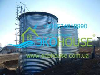 Модульная стальная емкости для воды 50 м3 цена купить бу