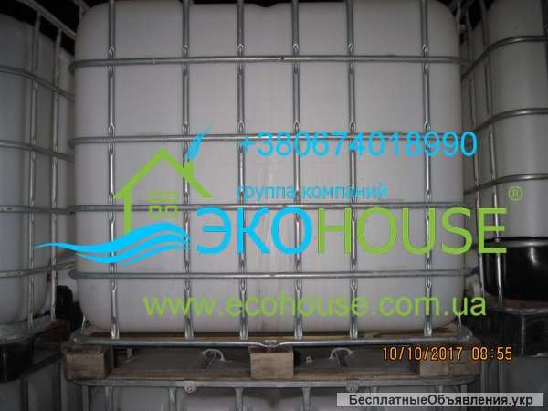 Бочка кубовая еврокуб размеры 1000 л дешево с доставкой