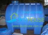 Емкости пластиковые 1 куб для хранения питьевой воды