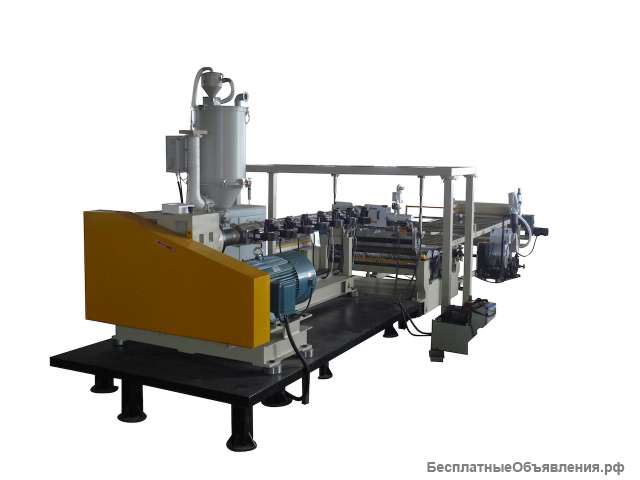 Экструзионная линия для медицинских листов из ТПУ