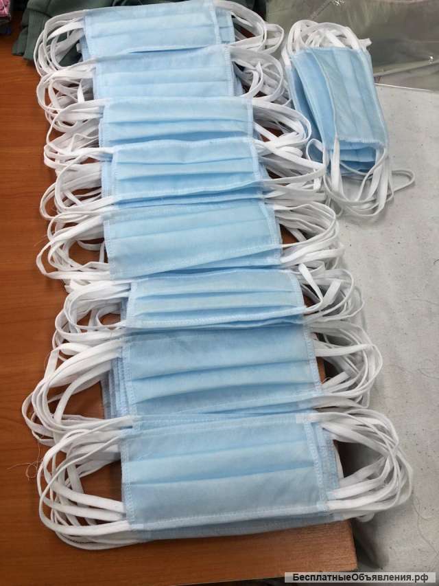 Маски 3-х слойные
