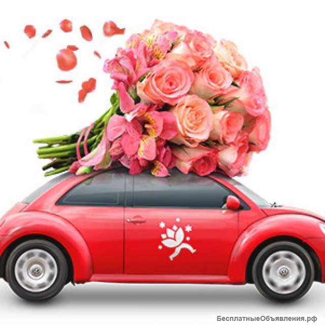 Цветы, розы 24 часа
