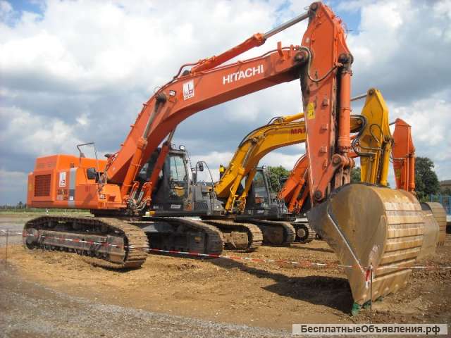 Выкупаем бу экскаваторы Hitachi Разборка JCB Хитачи б/у запчасти