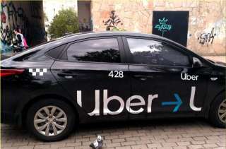 Магнитные комплекты наклеек для такси Убер (Uber)