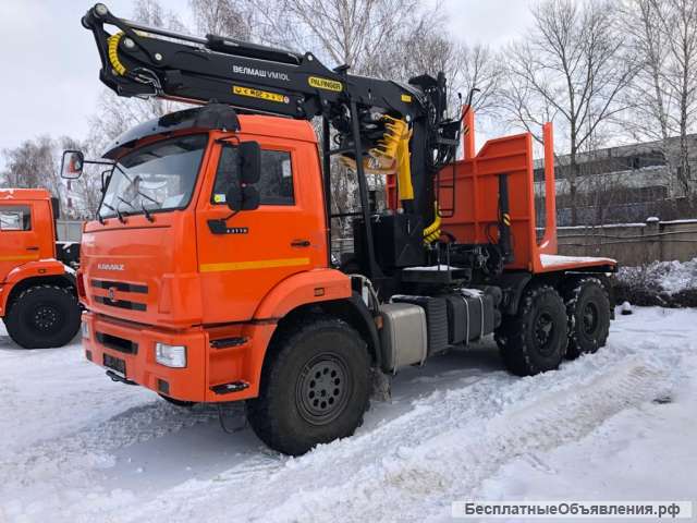 Камаз 43118 новый лесовоз с ЯЗДА