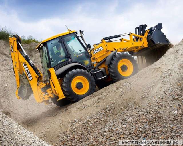 Аренда экскаватора погрузчика JCB