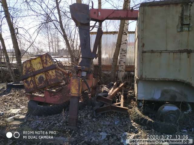 Манипулятор кран подъемник