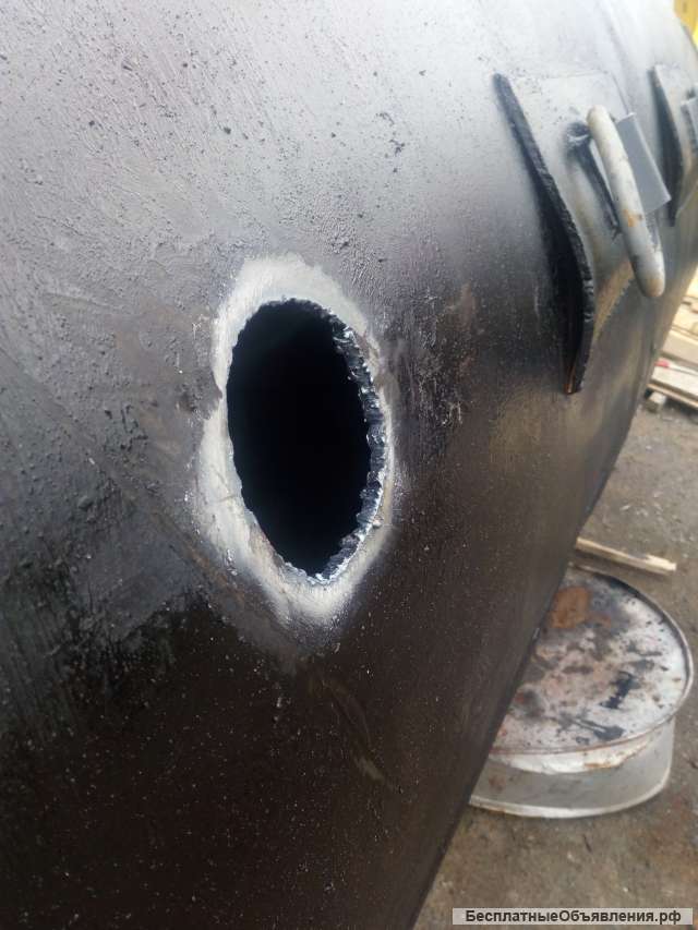 Емкость металлическая под канализацию, септик из металла