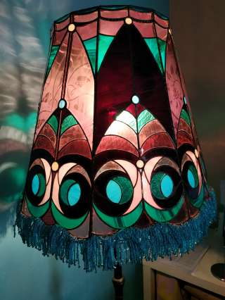 Лампа напольная Тиффани (торшер)