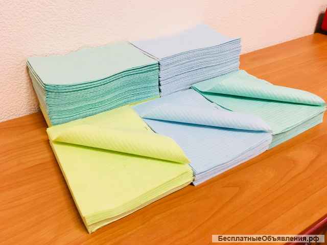 Нагрудники детские одноразовые для каждодневного кормления